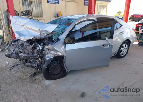 2014 Toyota Corolla L из США, поврежденный, VIN 2T1BURHE3EC167614